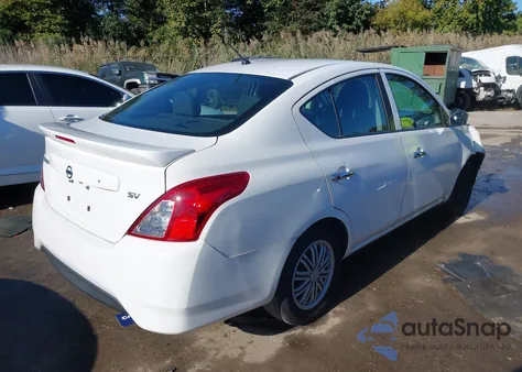 2017 Nissan Versa 1.6 Sv из США, поврежденный, VIN 3N1CN7AP1HL877178